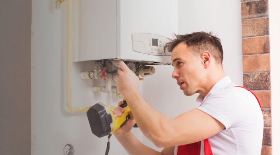 Local tankless water heater installation in Pinconning, MI